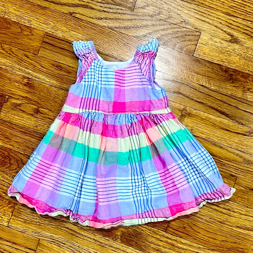 Gap Toddler Plaid Dress 12-18 Months